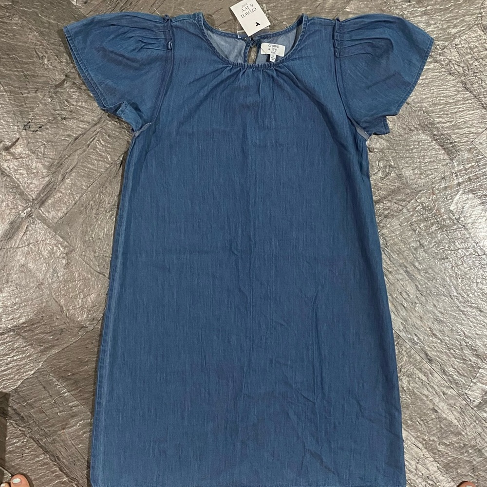 Light denim dress